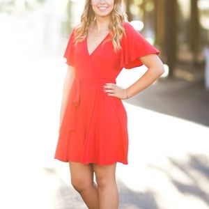 Red Lulus Summer Dress
